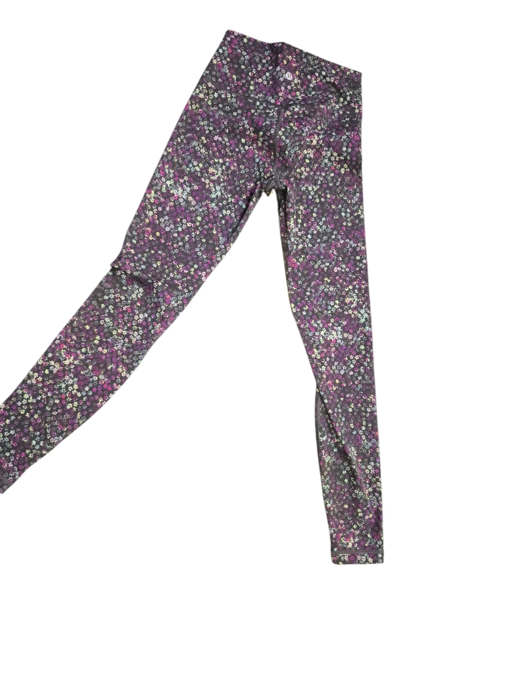 Floral Print Women's Scarf in Purple and Pink - Picture 7 of 9